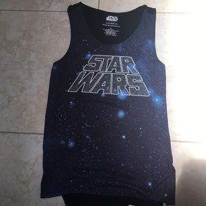 Sparkly Star Wars tank top